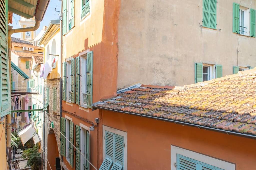 #40 Bright Sea View Suite For 6 2Mins Walk Port & Sea Villefranche-sur-Mer Exterior photo